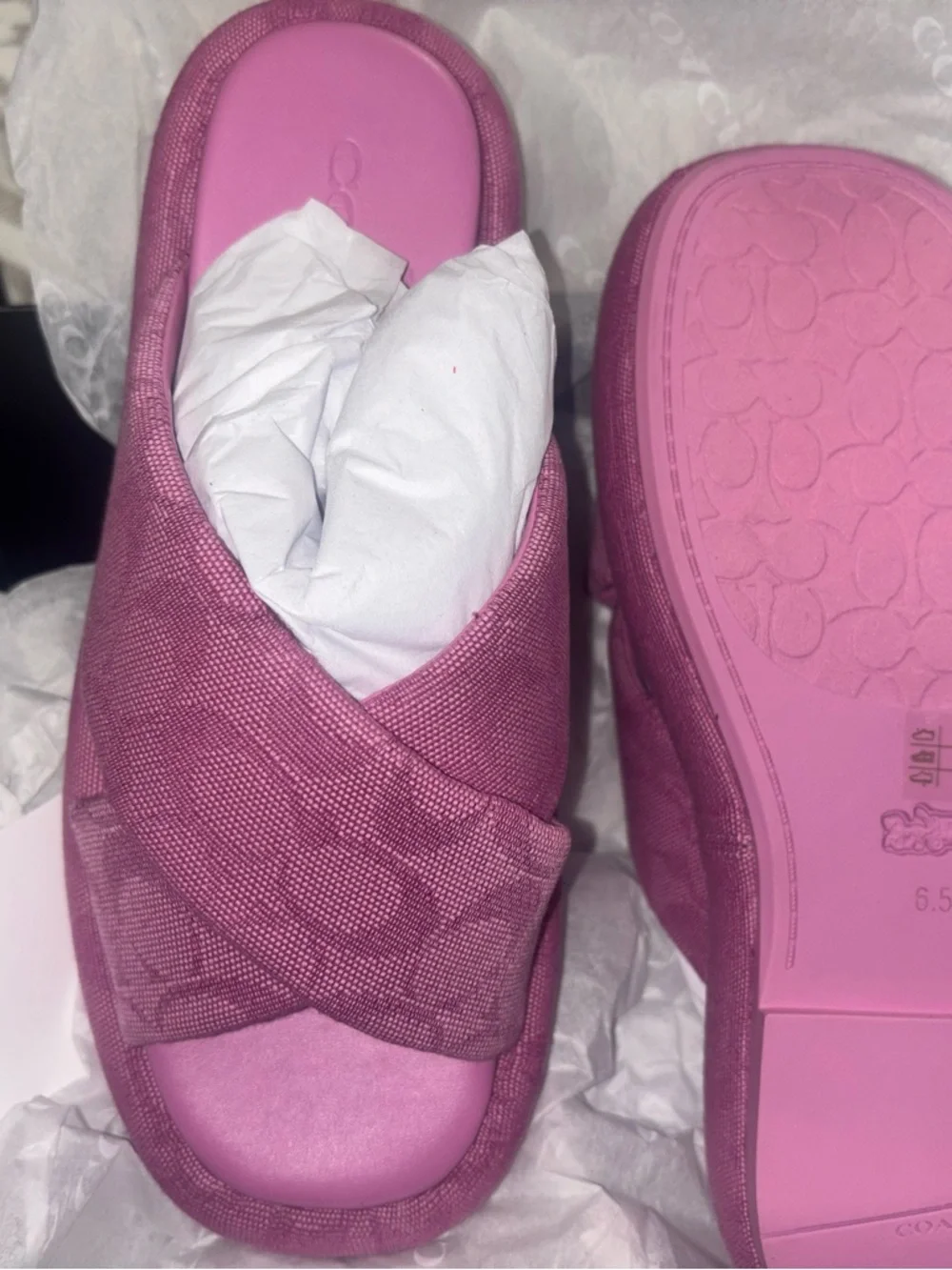 COACH Penelope Signature C Sandal - Picture 2 of 5